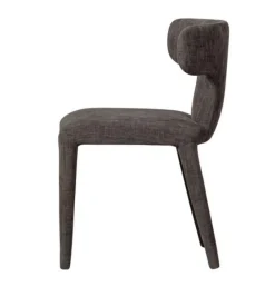 Designerstuhl Kermit Stoff graubraun