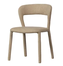 Designerstuhl Noble Stoff sand