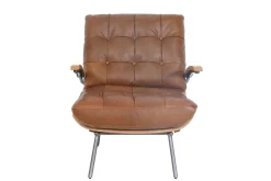 Designsessel Marco Chester Leder hellbraun