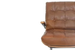 Designsessel Marco Chester Leder hellbraun