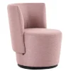 Drehsessel Bol Stoff pink