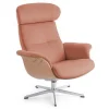 Drehsessel Timeout Stoff peach
