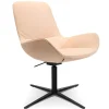Drehsessel W-Club Low Leder beige