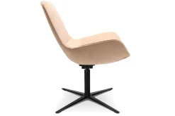 Drehsessel W-Club Low Leder beige