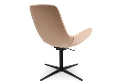 Drehsessel W-Club Low Leder beige