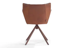 Drehstuhl Gustav jr. Leder-Stoff