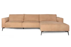 Ecksofa Cameo Leder hellbraun