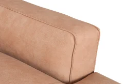 Ecksofa Cameo Leder hellbraun