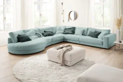 Ecksofa Downtown Stoff