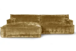 Ecksofa Plantes Cord khaki