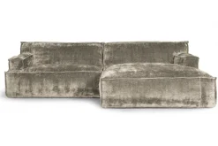 Ecksofa Plantes Cord khaki