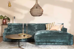 Ecksofa Plantes Cord petrol