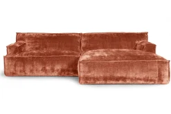 Ecksofa Plantes Cord petrol