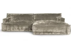 Ecksofa Plantes Cord taupe