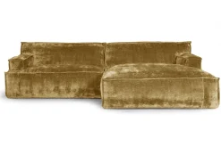 Ecksofa Plantes Cord taupe