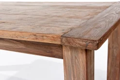 Elba Esstisch Teak rustikal 120 cm