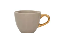 Espressotasse Porzellan grau