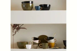 Espressotasse Porzellan grün