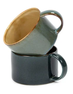 Espressotasse Terres de Reves rost dunkelblau