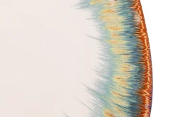 Essteller Organic Weiss Blau D 26 cm