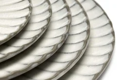 Essteller Steingut weiß D 21 cm