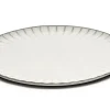 Essteller Steingut weiß D 27 cm