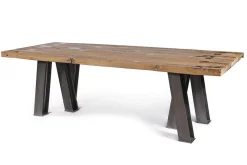 Esstisch aus Alteiche Industrial Style
