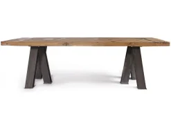 Esstisch aus Alteiche Industrial Style