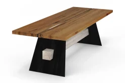 Esstisch Beam Eiche gerade Kante