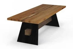 Esstisch Beam Eiche gerade Kante