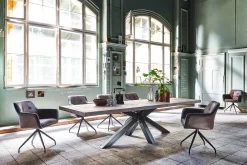 Esstisch Chicago schweizer Kante ab 200 cm