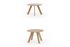 Esstisch Circle Eiche massiv ab D 100 cm konfigurierbar