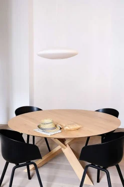 Esstisch Circle Eiche natur D 163 cm