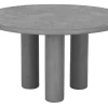Esstisch Clio 140 Mortex grau D 140 cm