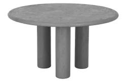 Esstisch Clio 140 Mortex grau D 140 cm