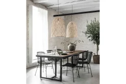 Esstisch Criss Cross Massivholz B 160 cm