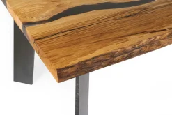 Esstisch Eiche UNIKAT Massivholz 240x100*76 cm