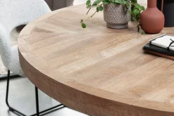 Esstisch Einstein Fischgrätoptik D 130 cm