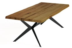 Esstisch Fancy Eiche Naturkante 180 cm