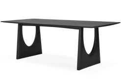 Esstisch Geometric Eiche schwarz B 220 cm