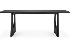 Esstisch Geometric Eiche schwarz B 220 cm