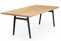 Esstisch Hugo gerade Kante 140x90x3