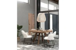 Esstisch Ibiza Teakholz D 160 cm