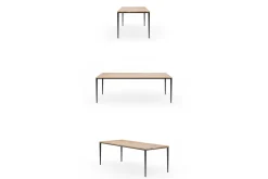 Esstisch Icon Eiche massiv ab 160 cm konfigurierbar