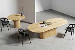 Esstisch Kane Eiche oval B 200 cm