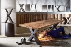 Esstisch Kansas Eiche extreme Kante