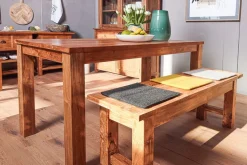 Esstisch Loft Teakholz massiv 200 cm