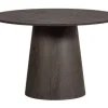 Esstisch Moon rund dunkelbraun D 120 cm