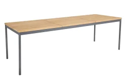 Esstisch Nox Teak grau 238cm
