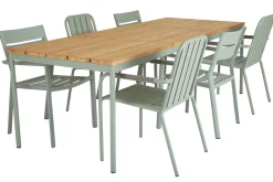 Esstisch Nox Teak grün 238cm